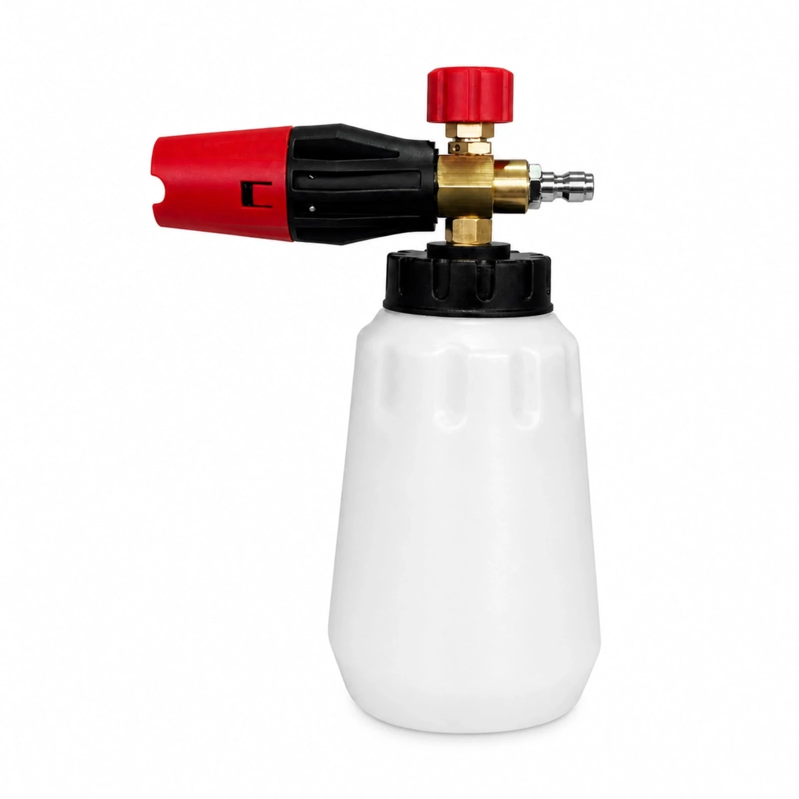 GR-PWF-1000W-HD heavy-duty pressure washer foam cannon with white 1000 ml bottle