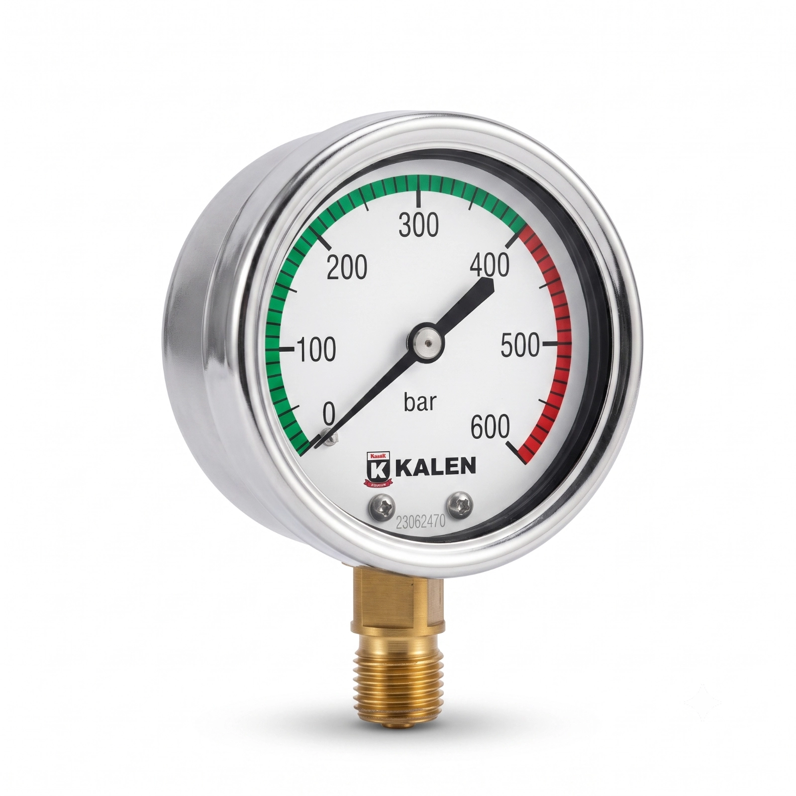 GR-PWG-600B-63 stainless steel 600 bar pressure gauge for pressure washer systems